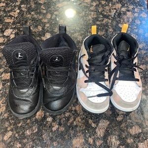 Toddler Jordans Both pair
